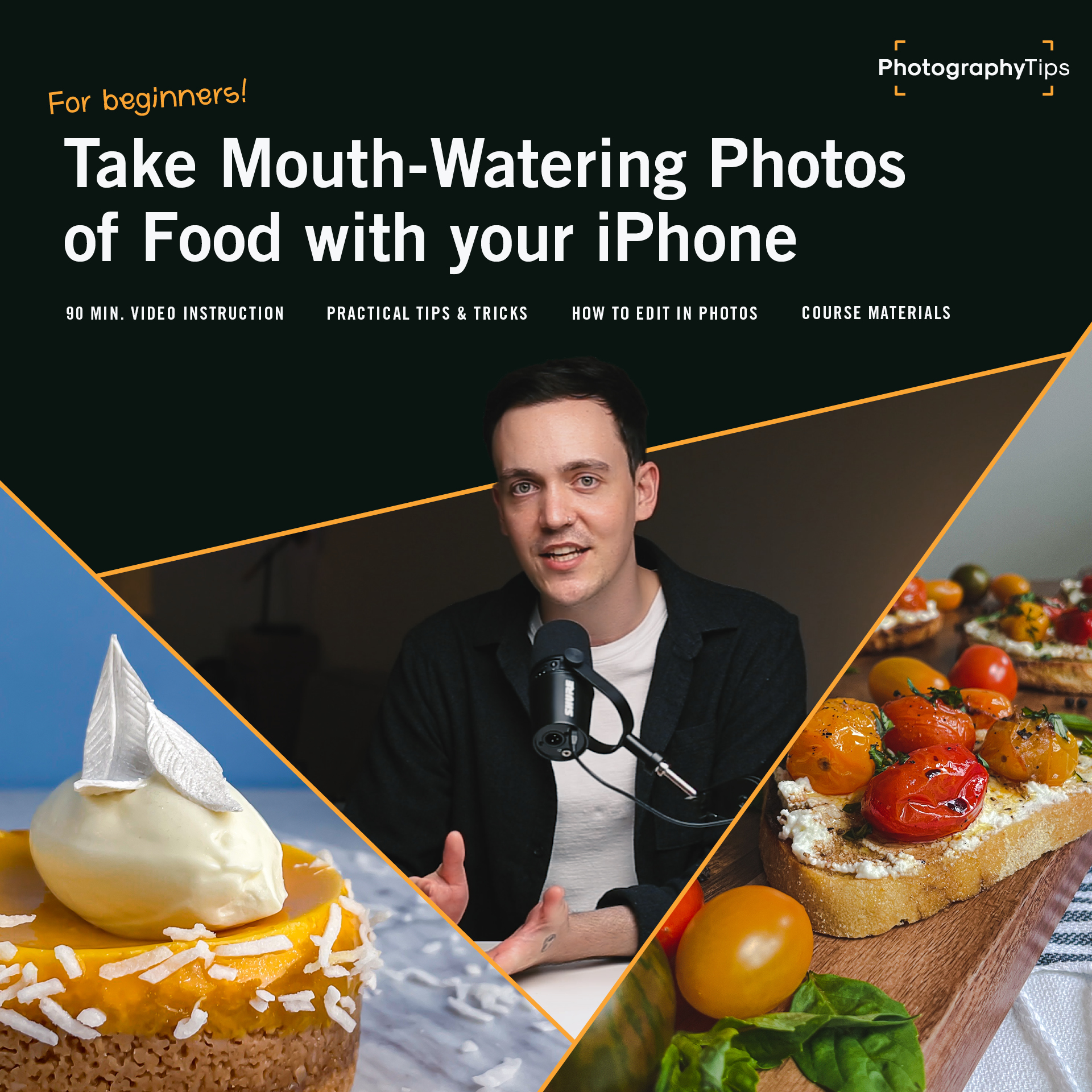 Take Mouth-Watering Photos of Food with your iPhone